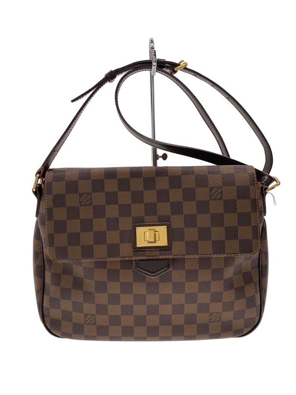 LOUIS VUITTON Buzas Rosebury Damier Ebene Brown